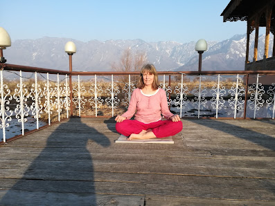 Yogalehrerin Angelika Brinkmann