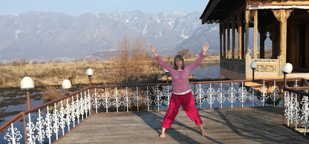 Yogalehrerin Angelika Brinkmann