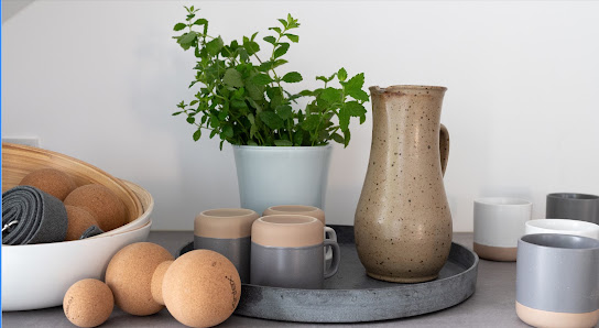 Raum für Kosmetik und Yoga