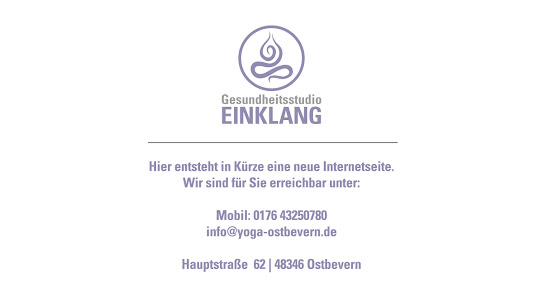 Gesundheitsstudio Einklang