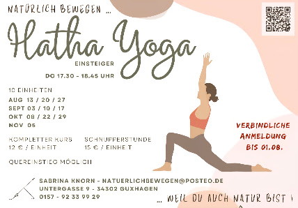 Yoga Guxhagen - natuerlichbewegen - Sabrina Knorn