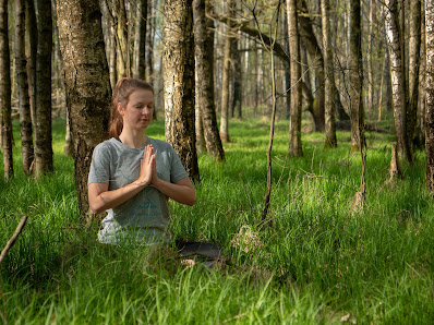 Waldyoga | Waldbaden in Dresden (Anja Brodersen)