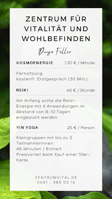 Zentrum für Vitalität und Wohlbefinden - Kosmoenergie, Reiki & Yin Yoga - Dunja Feller
