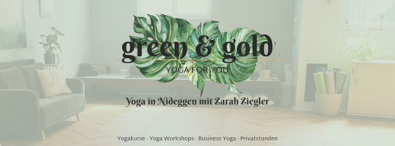 green & gold Yogastudio - Zarah Ziegler