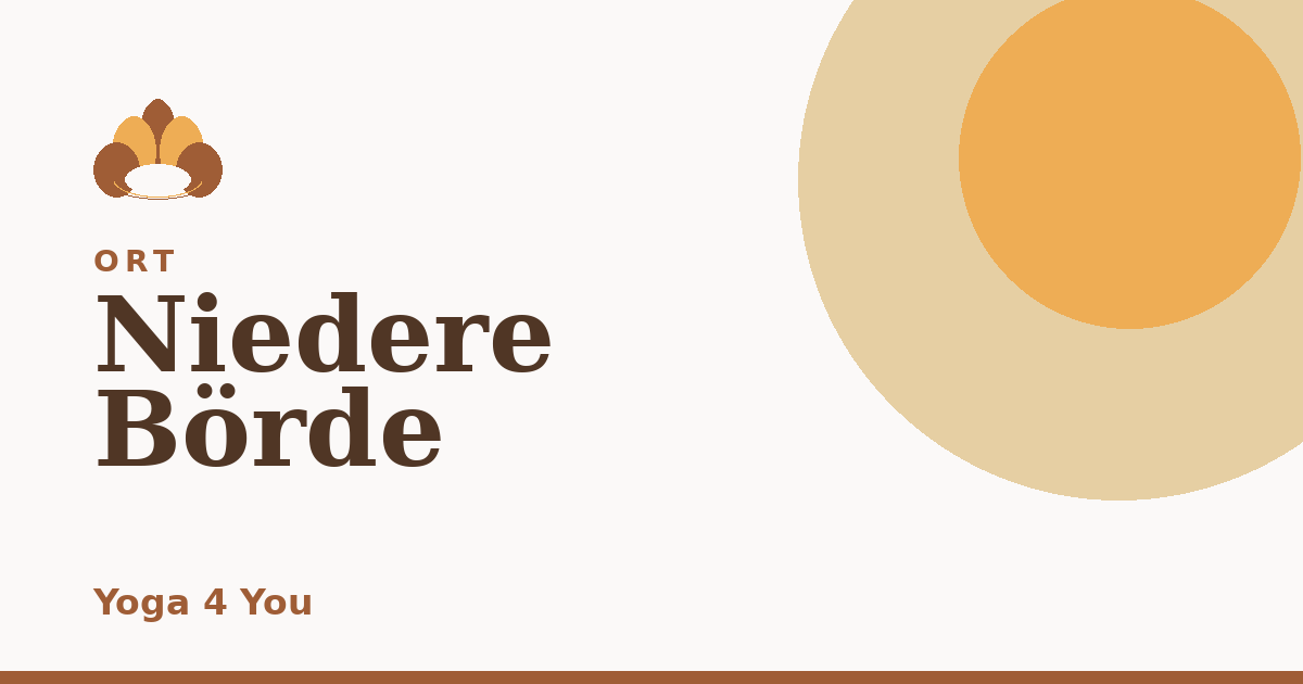 Niedere Börde