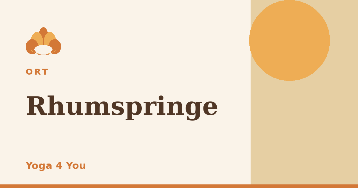 Rhumspringe