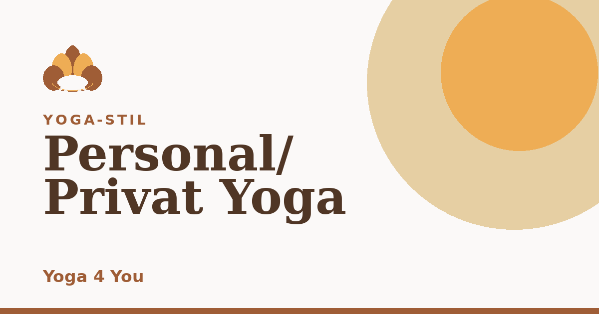 Personal / Privat Yoga